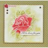Woodware Woodware Clear Stamps Rose Bloom