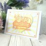 Hunkydory Moonstone Sentiment Die - Be the Sunshine