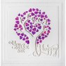 Creative Expressions Sue Wilson Finishing Touches Collection Die - Eternal Heart Tree - CLEARANCE
