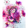 Pink Ink Pink Ink Designs Clear Stamp Midsummer Owl A5