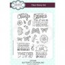 Lisa Horton Butterfly Journaling A5 Clear Stamp Set
