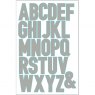 Julie Hickey Julie Hickey Designs It's all about the Words - Uppercase Alphabet Die Set JHD-CUT-1011