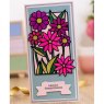 Crafter's Companion Gemini Decorative Outline Stamp & Die - In Full Bloom