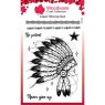Woodware Woodware Clear Singles Headdress 4 in x 6 in Stamp