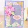Crafter's Companion Nature's Garden Lily Collection - Metal Die - Lace Border