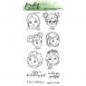 Picket Fence Studios Picket Fence Studios Girls of All Seasons Clear Stamps (KIDS-101)