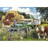 Gibsons Gibsons The Farmers Round 4x500 Piece Jigsaw Puzzles Design By Trevor Mitchell G5055