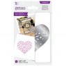 Crafter's Companion Gemini Layered Engraving Elements Die - Decorative Heart