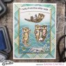 Heffy Doodle Heffy Doodle Stamp - Otter Side HFD0236