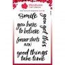 Woodware Woodware Clear Stamp - Good Things 4 in x 6 in Clear Stamp
