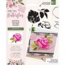 Crafter's Companion Nature's Garden Beautiful Butterflies - Stamp and Die - Rose Bloom