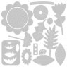 Sizzix Sizzix Thinlits Die - Floral Tropics by Sophie Guilar 663854