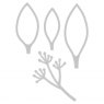Sizzix Sizzix Thinlits Die - Elegant Leaves by Jen Long 664444
