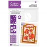 Crafter's Companion Crafter's Companion Layering Stencils - Perfect Poppies