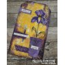 Aall & Create Aall & Create Border Stamps #333 - Iris by Tracy Evans