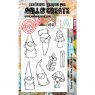 Aall & Create Aall & Create A6 Stamp #347 - Gnomes