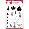 Woodware Woodware Fantasy Flower Set 4 in x 6 in Clear Stamp