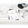 Crafter's Companion Crafter's Companion Background Stencil & Focal Stamps - Write Your Own Story