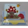 Riley & Co Riley & Co Mushroom Lane - Polkadot House Stamp ML-2415