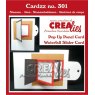 Crealies Crealies Cardzz Die CLCZ301 - Waterfall Slider Card & Pop-Up Panel Card