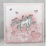 Julie Hickey Julie Hickey Designs - Thinking of You Stamp and Die set JHE-CUT-1004