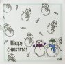 Hunkydory Hunkydory Happy Town Stamp Set - Snowmen & Friends