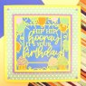 Hunkydory Moonstone Dies - It's Your Birthday Card