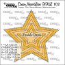 Crealies Crealies Crea-Nest-Lies XXL, No,102 - Star with double stitchline (6x) CLNestXXL102