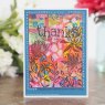 Woodware Woodware Clear Singles Autumn Flowers 4 in x 6 in Stamp JGS741