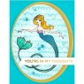 Spellbinders Jane Davenport Glorious Mermaid Clear Stamp Set WIZJDS-057