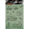 Hunkydory Hunkydory For the Love of Stamps - Garden Visitors A6 Stamp Set
