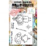 Aall & Create Aall & Create A6 Stamp #413 - Merry & Bright
