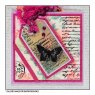 Crafty Individuals Crafty Individuals 'Four Beautiful Butterflies' Red Rubber Stamp CI-135
