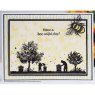 Creative Expressions Creative Expressions Designer Boutique Collection As Sweet As Honey DL Pre Cut Rubber Stamp