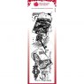 Woodware Woodware Clear Singles Tags Collage 8 in x 2.6 in stamp 4 in x 6 in Stamp