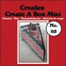 Crealies Crealies Create A Box Mini die no. 05, Piece of Cake CCABM05