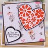 Crafter's Companion Crafters Companion Photopolymer Stamp - Blooming Heart
