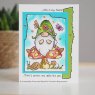 Woodware Woodware Clear Singles Forest Gnome 4 in x 6 in Stamp