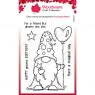 Woodware Woodware Clear Singles Wizard Gnome 4 in x 6 in Stamp