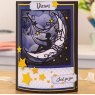 Crafter's Companion Gemini - Create A Card Die - Moon and stars