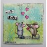 Aall & Create Aall & Create A6 Stamp #466 - Quirky Friends