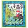 Crafty Individuals Crafty Individuals 'Grace Darling's Lighthouse' Red Rubber Stamp CI-384