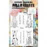 Aall & Create Aall & Create A6 Stamp #465 - Tall Cats