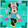Craft Buddy Craft Buddy Disney Minnie on Holiday 18x18cm Crystal Art Card Kit CCKDNY807