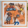 Creative Expressions Creative Expressions Designer Boutique Collection Musical Meerkats A5 Clear Stamp