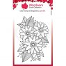 Woodware Woodware Clear Singles Passion Flower 4 in x 6 in Stamp