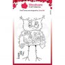 Woodware Woodware Clear Singles Fuzzy Friends - Horace 4 in x 6 in Stamp