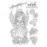 Crafter's Companion Conie Fang Angel Inspiration - Stamp & Die- Angel Prayers