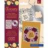 Crafter's Companion Nature's Garden Chinoiserie Collection - Stamp & Die - Peony Wreath