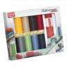 Gutermann Gutermann Creativ Thread Set: Sew-All: 10 x 100m: with Textile Glue Stick 734567